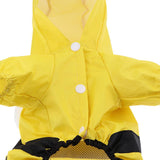 Maxbell Maxbell Bright Yellow Small & Middle Dog Raincoat Pet Rain Poncho Dog Pet Rainwear S