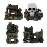 Maxbell Maxbell Aquarium Terrarium Landscaping Decor Reptiles Habitat Resin Ornament 1