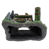 Maxbell Maxbell Aquarium Terrarium Landscaping Decor Reptiles Habitat Resin Ornament 1