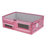 Maxbell Maxbell Pet Cat Scratcher Corrugated Paper Box Scratching Pads for Resting Pink