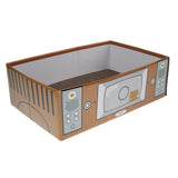 Maxbell Maxbell Pet Cat Scratcher Corrugated Paper Box Scratching Pads for Resting Brown