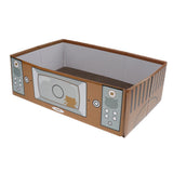 Maxbell Maxbell Pet Cat Scratcher Corrugated Paper Box Scratching Pads for Resting Brown