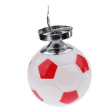 Maxbell Boys Bedroom Light E27 Base Flush Mount Football Soccer Ceiling Lamp Red