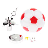 Maxbell Boys Bedroom Light E27 Base Flush Mount Football Soccer Ceiling Lamp Red
