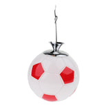 Maxbell Boys Bedroom Light E27 Base Flush Mount Football Soccer Ceiling Lamp Red
