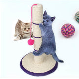 Maxbell Maxbell DIY Cat Scratching Post Pet Toy Natrual Sisal Rope Weave Ball Play Catch Toy