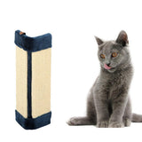 Maxbell Maxbell Pet Cat Kitten Scratcher Scratch Board Post Pet Climbing Toy Accessory Gray