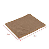 Maxbell 40x30cm Pet Cat Kitten Home Claw Scratching Mat Hanging Bed Sisal Pad Board