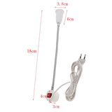 Maxbell Sewing Machine E27 Flexible Extension Bulb Lamp Holder Converter EU Plug