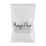 Maxbell Maxbell Acrylic PVC Adjustable Desktop Isolation Small Aquarium Fish Tank White