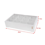 Maxbell Maxbell Acrylic PVC Adjustable Desktop Isolation Small Aquarium Fish Tank White