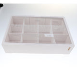 Maxbell Maxbell Acrylic PVC Adjustable Desktop Isolation Small Aquarium Fish Tank White