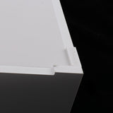 Maxbell Maxbell Acrylic PVC Adjustable Desktop Isolation Small Aquarium Fish Tank White