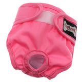 Maxbell Maxbell Reusable Dog Underwear Diaper Adjustable Sanitary Panties for Female S Pink