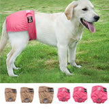 Maxbell Maxbell Reusable Dog Underwear Diaper Adjustable Sanitary Panties for Female S Pink