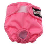 Maxbell Maxbell Reusable Dog Underwear Diaper Adjustable Sanitary Panties for Female S Pink
