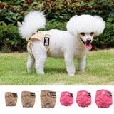 Maxbell Maxbell Reusable Dog Underwear Diaper Adjustable Sanitary Panties for Female S Pink