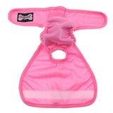 Maxbell Maxbell Reusable Dog Underwear Diaper Adjustable Sanitary Panties for Female M Pink