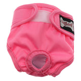 Maxbell Maxbell Reusable Dog Underwear Diaper Adjustable Sanitary Panties for Female M Pink