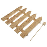 Wooden Picket Fence Lawn Edging Reptile Turtle Exercising Training Fence