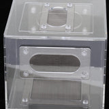 Small Reptile Lizard Spider Scorpion Insect Vivarium Feeding Rearing Box 10x10x10.5cm Clear