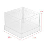 Maxbell Durable Acrylic Clear Pet Reptiles Worm Box Breeding Tanks Container