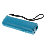 Maxbell Maxbell Ultrasonic LED Dog Repeller Trainer Dog Anti Bark Flashlight Type 2 Blue