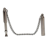 Dog Training Whistle Ultrasonic Stainless Steel Whistle to Stop Bark S 7x0.7cm