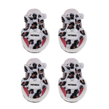 Maxbell Dog Sandals Boots Adjustable Summer Small Dog Cat Puppy Shoes Leopard S - Aladdin Shoppers