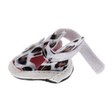 Maxbell Dog Sandals Boots Adjustable Summer Small Dog Cat Puppy Shoes Leopard S - Aladdin Shoppers