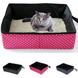 Maxbell Maxbell Cat Litter Box Tray, Anti Splash Toilet Pan, Prevents Litter Scatter Grey