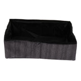 Maxbell Maxbell Cat Litter Box Tray, Anti Splash Toilet Pan, Prevents Litter Scatter Grey
