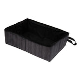 Maxbell Maxbell Cat Litter Box Tray, Anti Splash Toilet Pan, Prevents Litter Scatter Grey