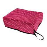Maxbell Maxbell Cat Litter Box Tray, Anti Splash Toilet Pan, Prevents Litter Scatter Rose Red