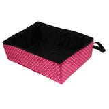Maxbell Maxbell Cat Litter Box Tray, Anti Splash Toilet Pan, Prevents Litter Scatter Rose Red
