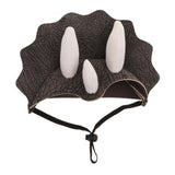 Maxbell Little Pet Triceratops Cosplay Costumes Dog Cat Captain Fancy Hat Apparel