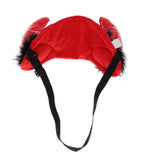 Maxbell Halloween Pet Adjustable Headdress Costumes Horn Decor Dog Cat Cosplay Hat