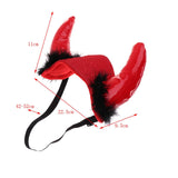 Maxbell Halloween Pet Adjustable Headdress Costumes Horn Decor Dog Cat Cosplay Hat