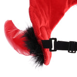 Maxbell Halloween Pet Adjustable Headdress Costumes Horn Decor Dog Cat Cosplay Hat