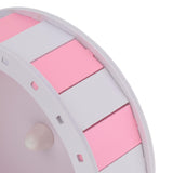 Maxbell Maxbell Hamster Silent Exercise Wheel Jogging Running Toy For Guinea Pig Pink White