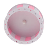 Maxbell Maxbell Hamster Silent Exercise Wheel Jogging Running Toy For Guinea Pig Pink White