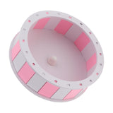 Maxbell Maxbell Hamster Silent Exercise Wheel Jogging Running Toy For Guinea Pig Pink White