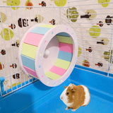 Maxbell Maxbell Hamster Silent Exercise Wheel Jogging Running Toy For Guinea Pig Colorful