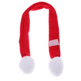 Maxbell Red Cute Small Dog & Cat Birthday Party Cone Hat Neck Scarf Set Costume