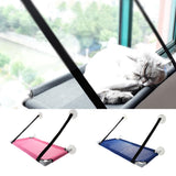 Maxbell Maxbell Cat Window Perch Hammock Cat Bed Kitty Seat Mesh Perch Suction Cups Blue