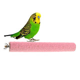 Maxbell Maxbell Pet Bird Cage Perch Stand Platform Paw Grinding Parrot Random Color 3x20cm