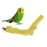 Maxbell Maxbell Wooden Bird Supplies Parrot Stand Pole Canaries Finches Perch 2.5x15cm