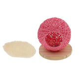 Maxbell Maxbell Handmade Pet Hamster Vines Rattan Nest House Small Animal Supplies Pink S