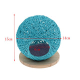 Maxbell Maxbell Handmade Pet Hamster Vines Rattan Nest House Small Animal Supplies Blue M