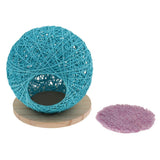 Maxbell Maxbell Handmade Pet Hamster Vines Rattan Nest House Small Animal Supplies Blue M